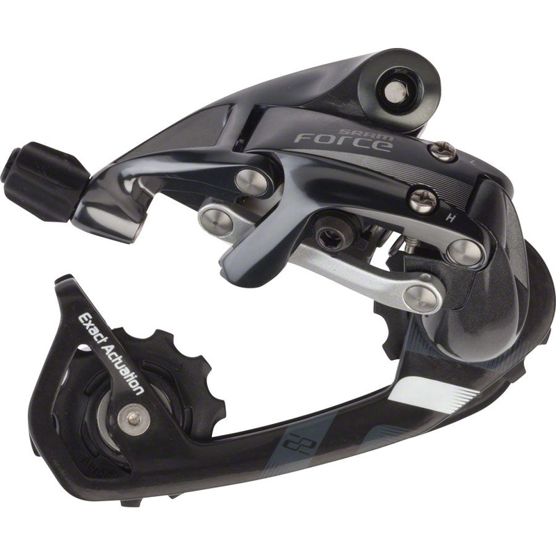 SRAM Force 22 WiFli Rear Derailleur – 11 Speed, Medium Cage, Black