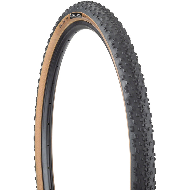 Teravail Rutland Tire – 700 x 47, Tubeless, Folding, Tan, Light and Supple
