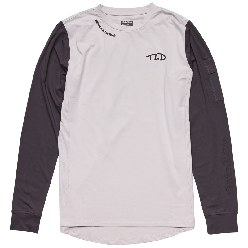 Troy Lee Designs Ruckus Long Sleeve Ride Tee – Bolts – Resist – Mist Mist Small