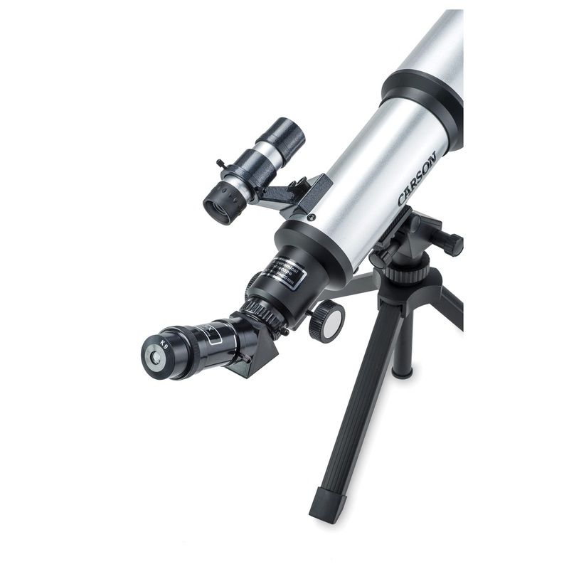 Explore the Stars with Carson Optical Skychaser 70mm Refractor Telescope