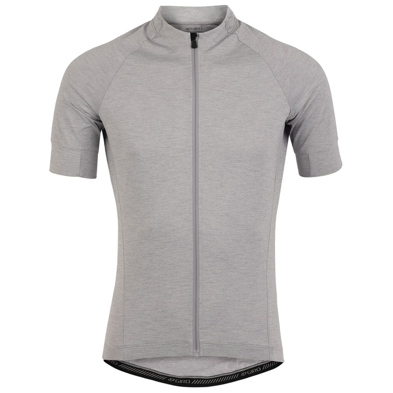 Giro New Road Short Sleeve Jersey – Sharkskin Heather Sharkskin Heather Small