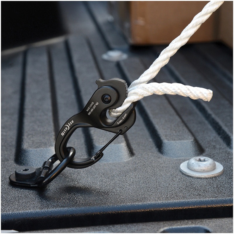 Heavy-Duty Aluminum CamJam XT Strap Tensioners for Tent, Camping, and Secure Load Setup | Durable Cast Aluminum, Easy Adjustment, Black & Large Sizes LARGE