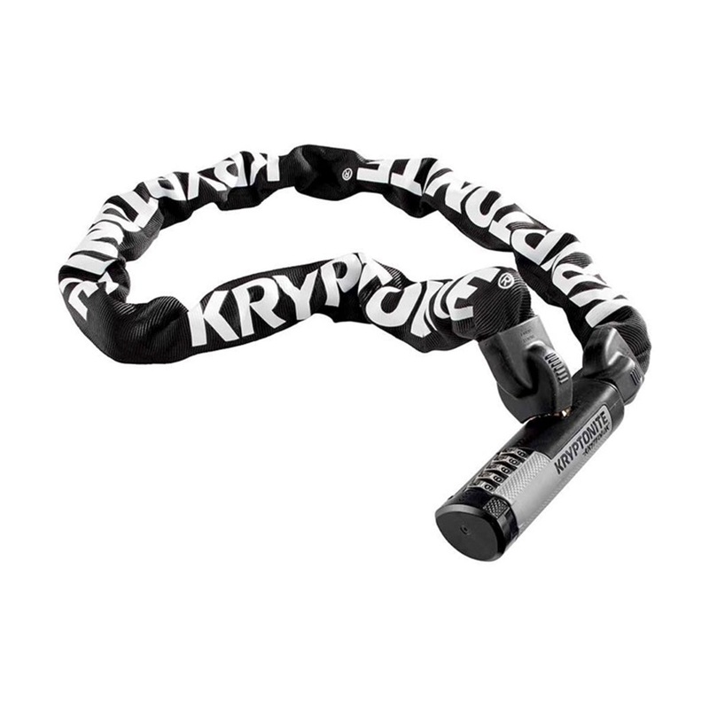 Kryptonite KryptoLok 912 Chain Lock – Combination – Black Black 3.93’/120cm