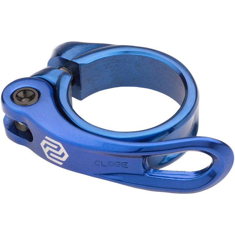 Promax QR-1 Quick Release Seatpost Clamp – 31.8mm Blue