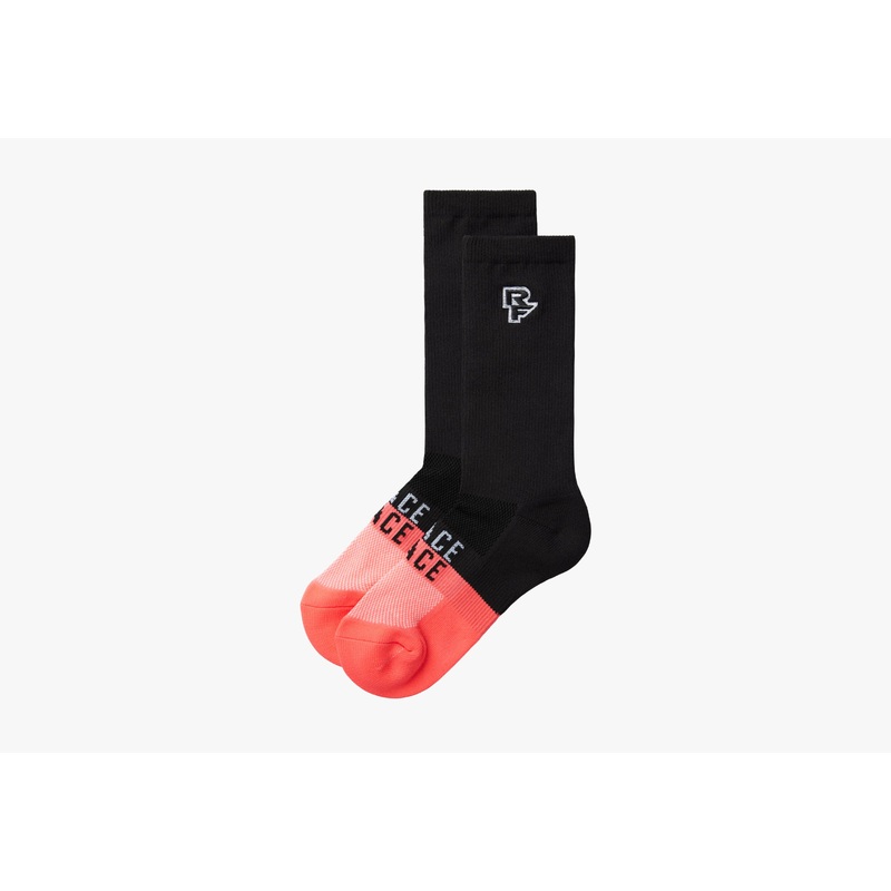Race Face Far Out Coolmax Sock – Black – 2022 Black Small/Medium