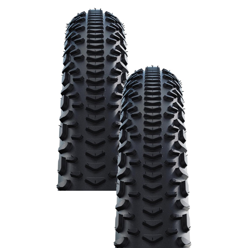 Schwalbe G-One RX Pro Gravel Tires 28×1.50 Folding Tubeless Ready V-Guard Black (Set of 2) 11654580