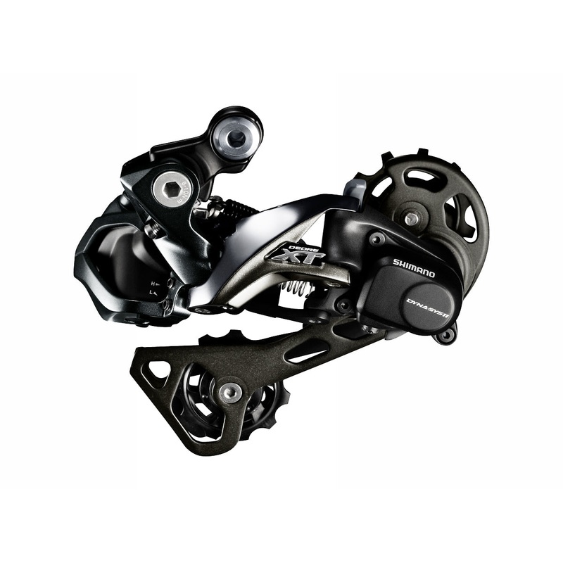 Shimano XT Di2 M8050 11 Spd MTB Rear Derailleur Black Medium Cage