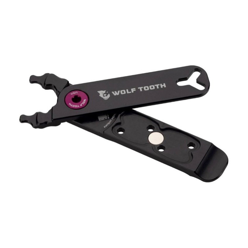 Wolf Tooth Components Combo Masterlink Pliers – Black-Purple Black – Purple