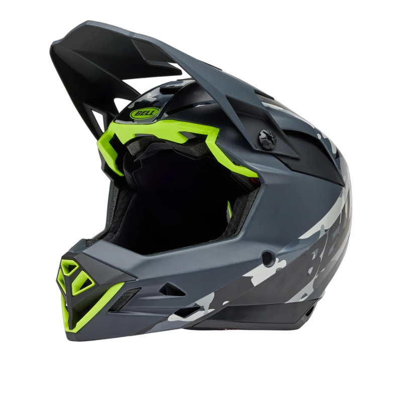 Bell Full-10 Spherical Full Face Helmet – Arise – Matt Gloss Gray-Retina Camo Matt Gloss Gray – Retina Camo X-Small/Small