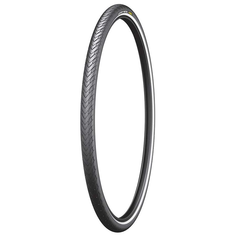 Michelin Protek Max Tire 700 x 35 Clincher Wire Black Reflective Mountain Bike 60164