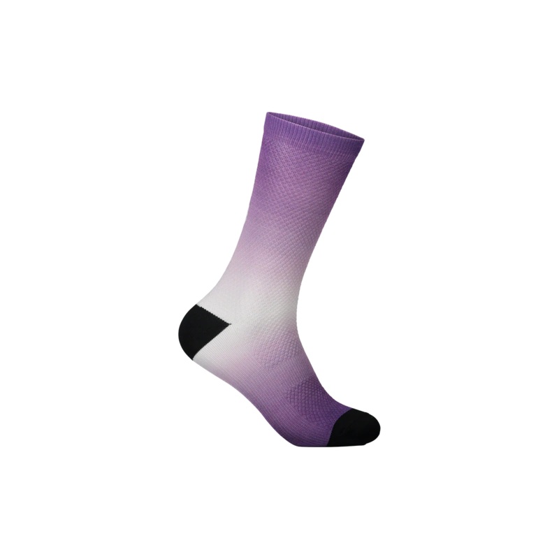 POC Essential Long Print Sock – Gradient Sapphire Purple Gradient Sapphire Purple Small