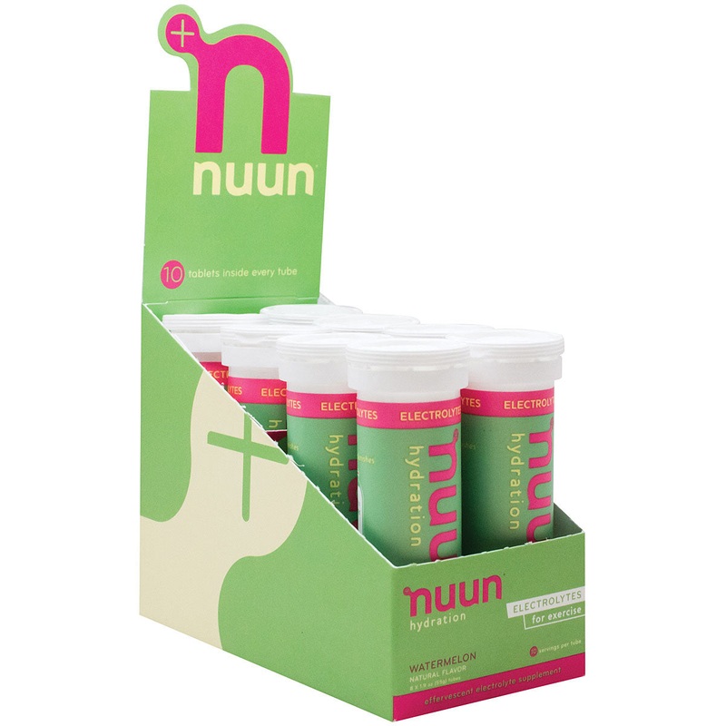 Premium Nuun Hydration Energy Tabs & Sports Drink Mixes  Electrolyte, Vegan & Gluten-Free Active Hydration for Athletes WATERMELON