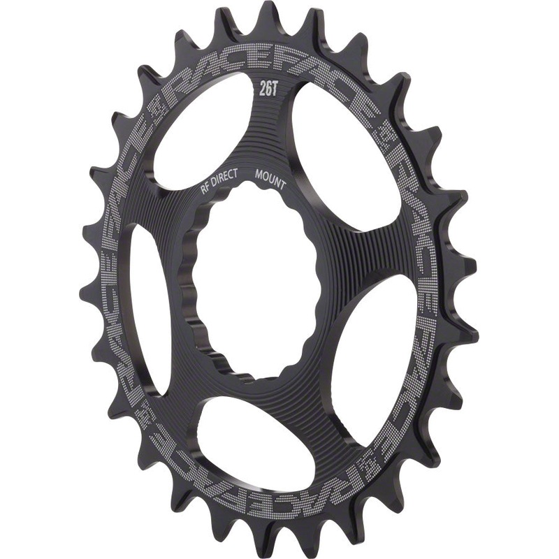 RaceFace Narrow Wide Chainring: Direct Mount CINCH, 28t, Black
