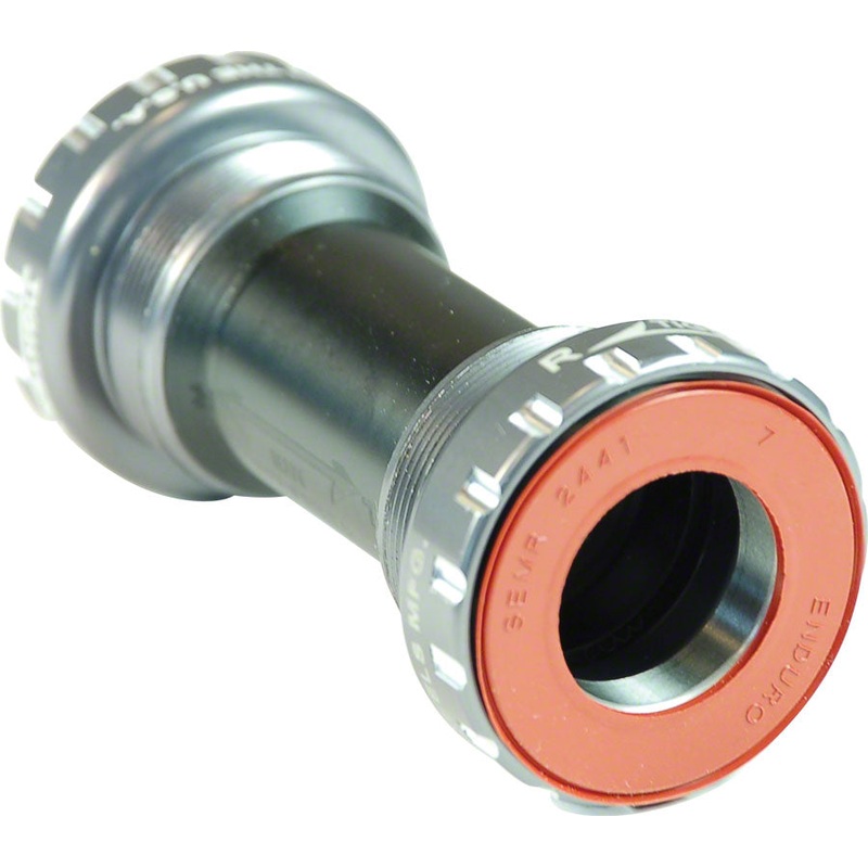 Wheels Manufacturing Shimano Road Bottom Bracket w Angular Contact Bearings Gray