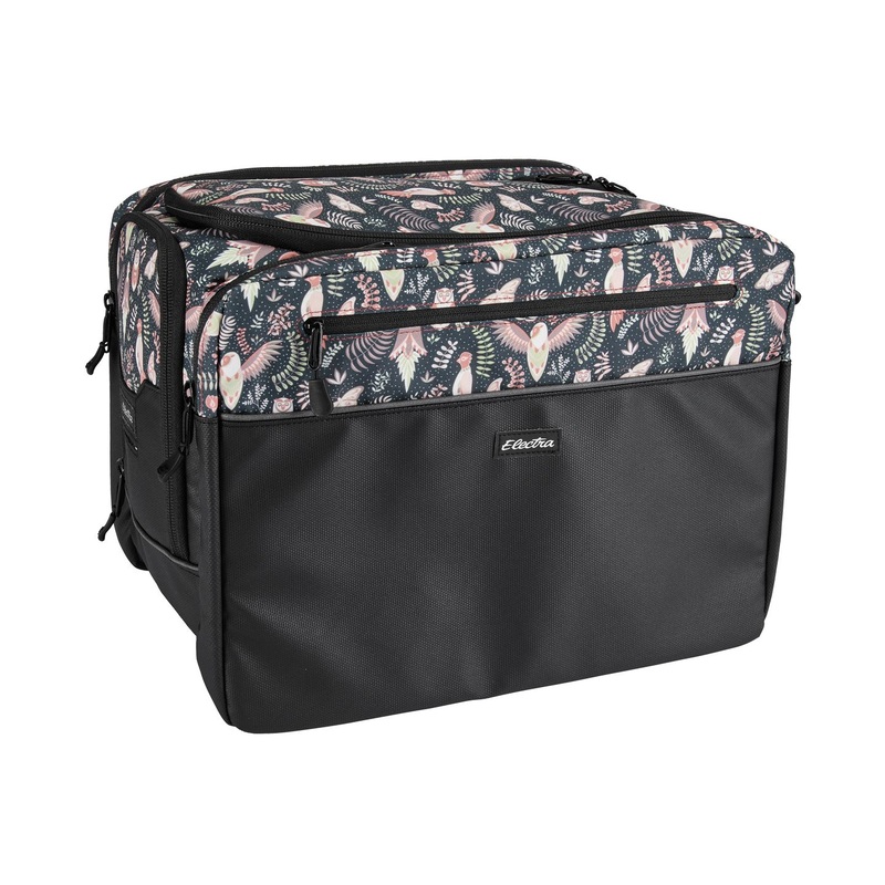 Bag Electra Trunk Bag Rack Black with Fern Green