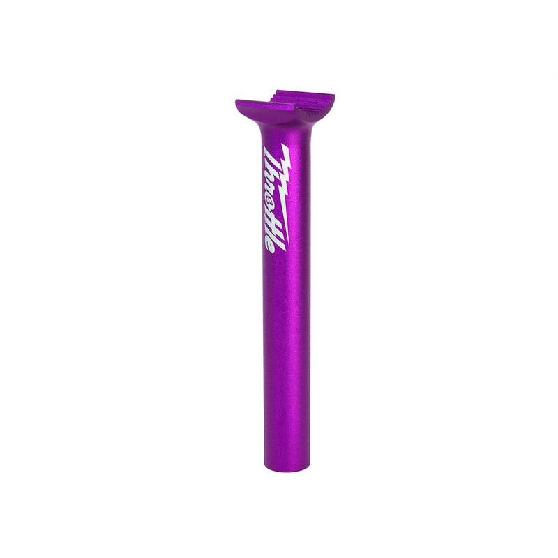Eastern Throttle Forged Pivotal BMX Seatpost – 200mm – Purple Ano Purple Ano