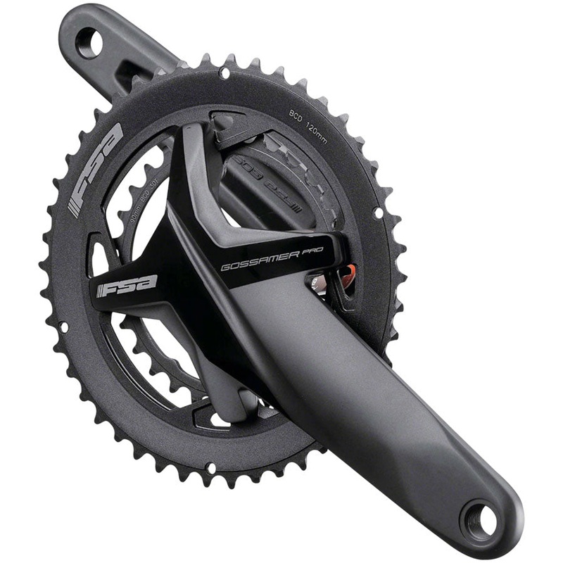 Full Speed Ahead Gossamer Pro BB386EVO Crankset 170mm 50/34t – Lightweight Aluminum, Cold-Forged Engineering, Compatible with 10/11-Speed Road Bikes 170mm