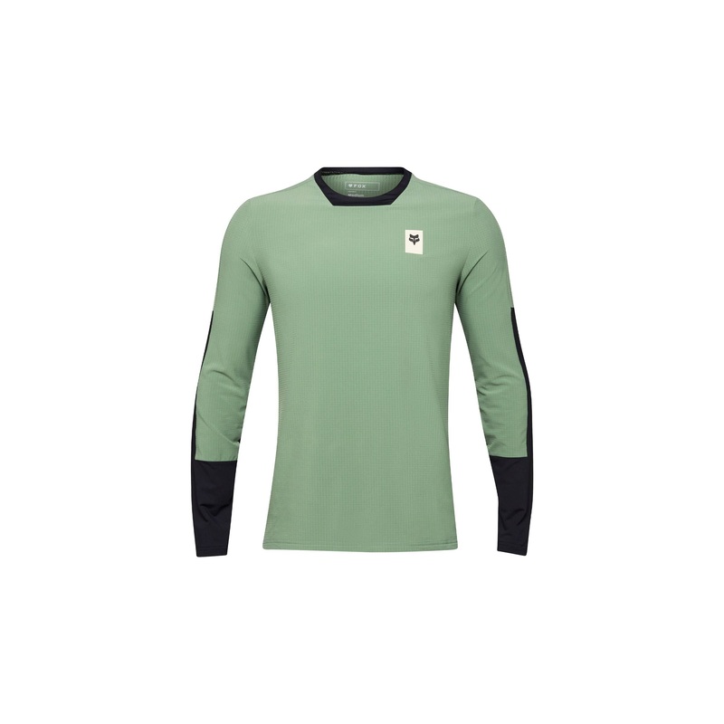 Jersey Fox Racing 24 Defend Thermal Medium Green