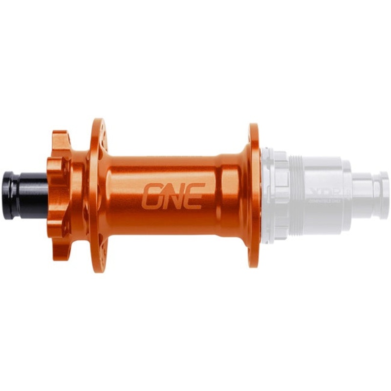 OneUp Boost MTB Hub – Rear – 28h – Orange Orange 12x148mm – 6-Bolt