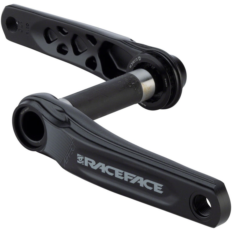 RaceFace Aeffect Crankset – 170mm, Direct Mount CINCH, RaceFace EXI Spindle Interface, Black