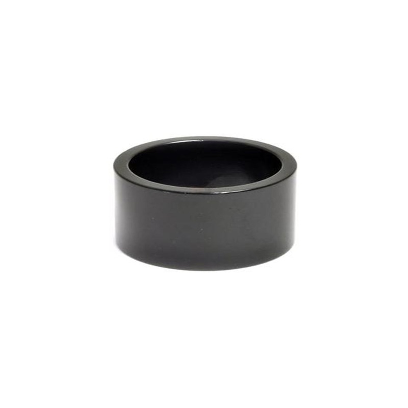 Wheels Manufacturing Aluminum Headset Spacer – 1.1/8″ x 20mm – Black Black 1.1/8″
