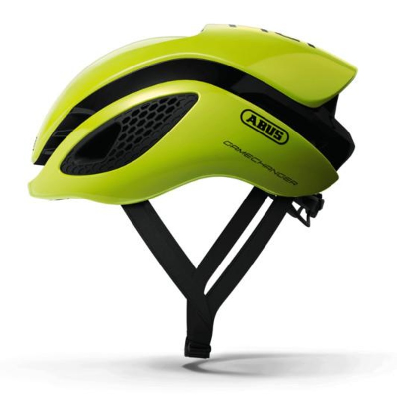 Abus GameChanger Road Helmet – Neon Yellow Neon Yellow Small – 51-55cms