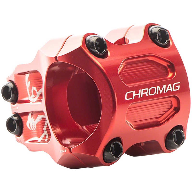Chromag Riza Stem – 32mm, 35mm Clamp, +/-0, Red