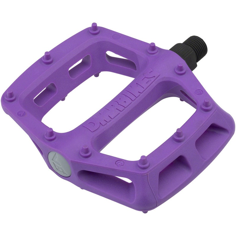 DMR V6 Pedals, 9/16″ Plastic Platform Purple