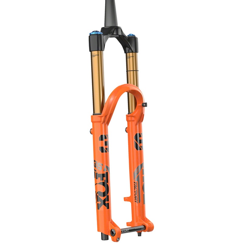 FOX 36 Factory Suspension Fork – 29″ 160 mm 15 x 110 mm Kabolt-X 44mm Offset GRIP X Damper Shiny Orange