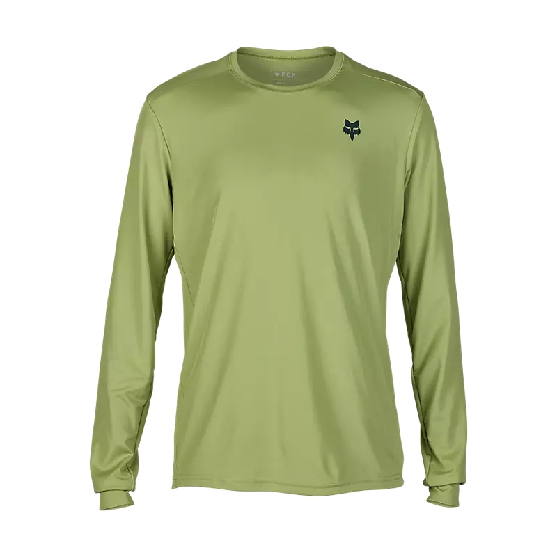 Fox Racing Ranger Long Sleeve MTB Jersey – Wayfaring – Pale Green Pale Green Small