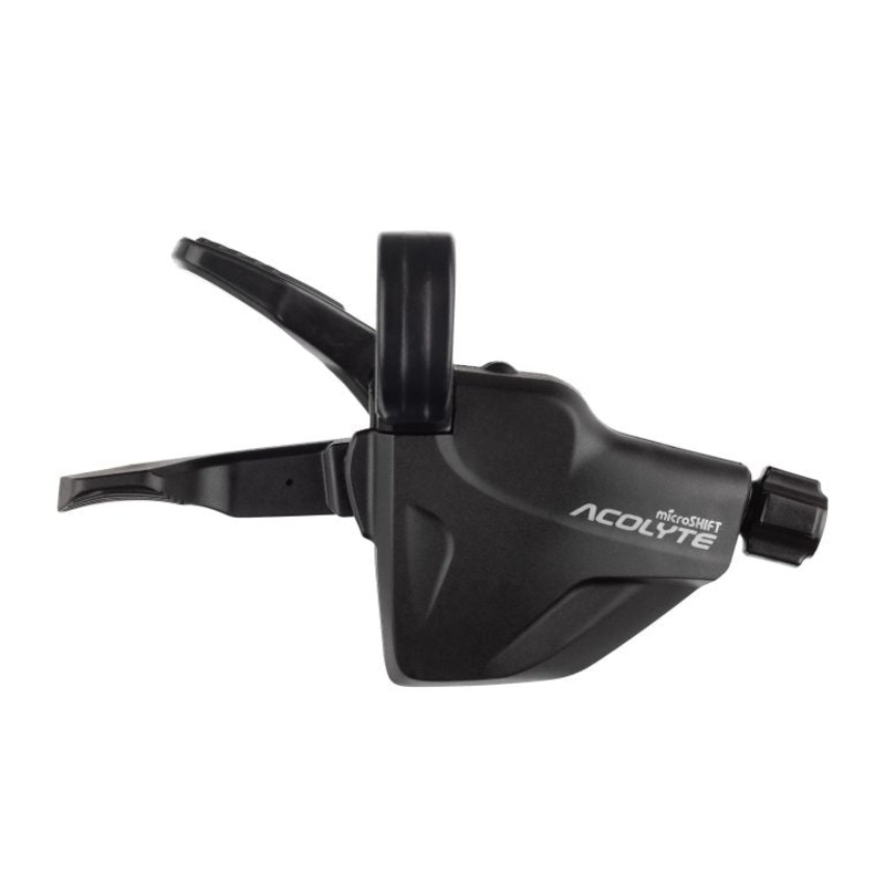 microSHIFT Acolyte Quick Trigger Pro 8 Spd Right Shifter Black Without Gear Indicator