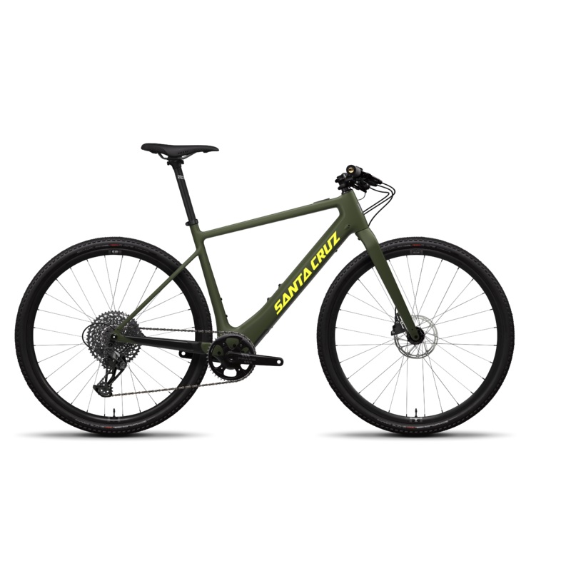 Santa Cruz Skitch Apex Flat Bar 2024 Matte Olive Green S
