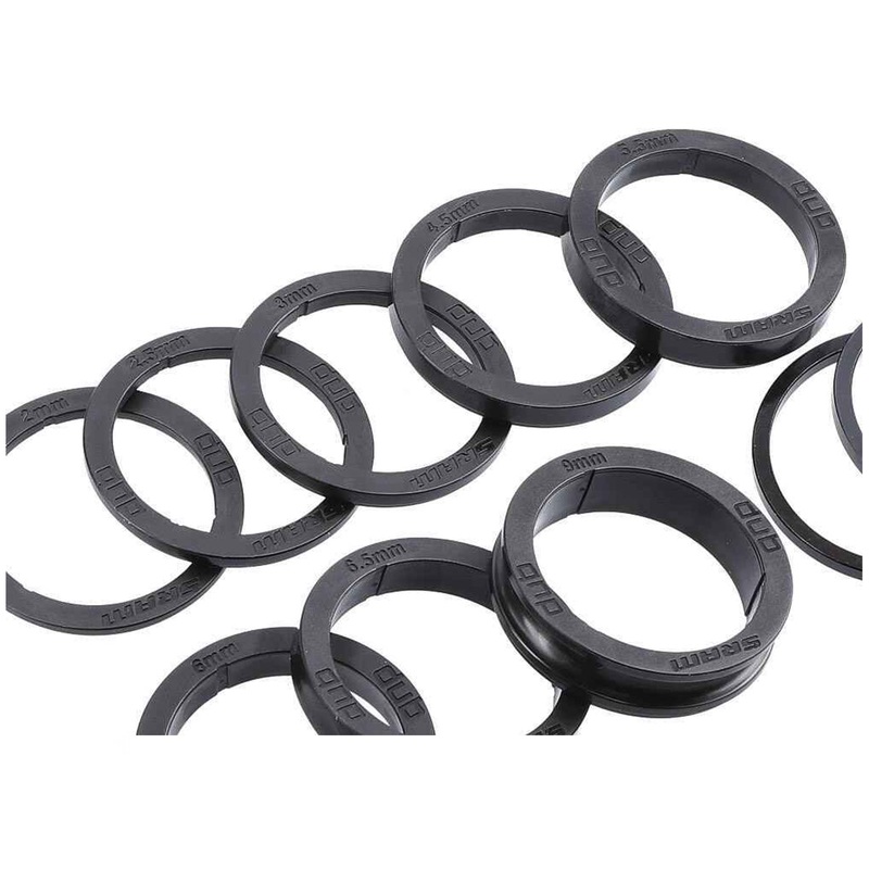 SRAM DUB MTB/Road Spacer Kit V3 Black 17pc
