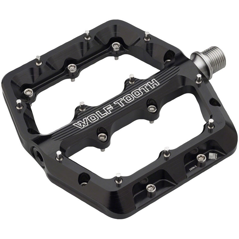 Wolf Tooth Waveform Pedals – Black, Small
