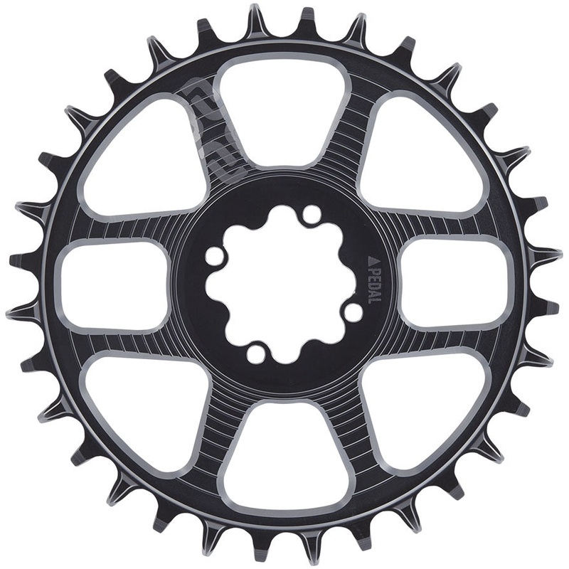 e*thirteen Helix Race 8-Bolt Chainring – 32t 11/12-Speed 3mm Offset 8-Bolt Direct Mount BLK