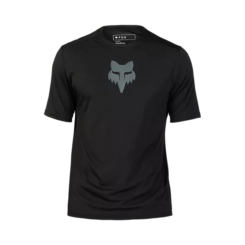 Fox Racing Ranger Short Sleeve MTB Jersey – Lab Head – Black Black Small