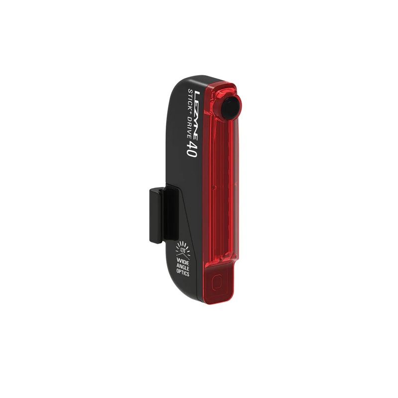Lezyne Stick+ Drive – Rear Light Black