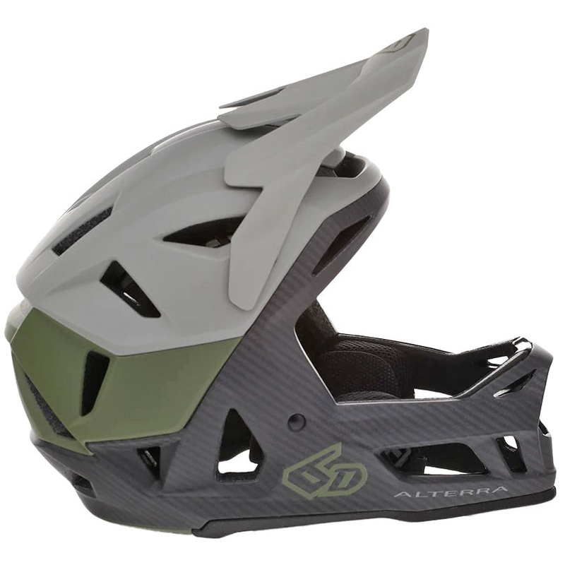 Mountain Bike Helmet 6D s Alterra , Segment Military Green – XL/XXL