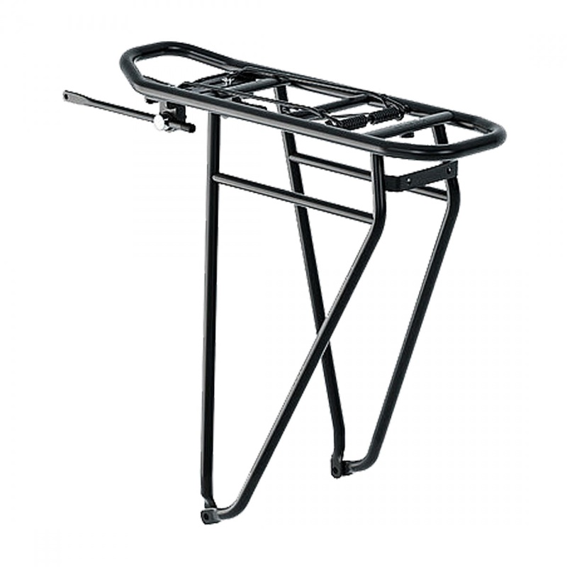 Premium Racktime Basic Tour 2.0 Rear Bike Rack for 26in & 700c/29in Bikes | Durable, Lightweight, SnapIt 2.0 Compatibility, Cargo & Pannier Bars 26`