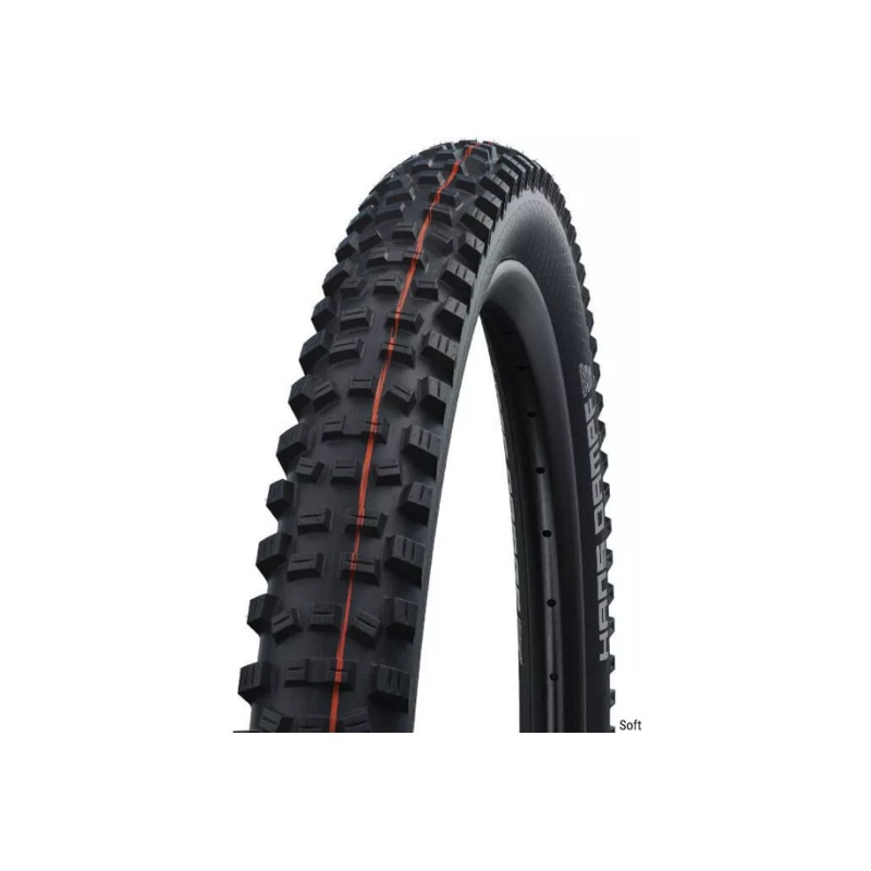 Schwalbe Hans Dampf EVO 27.5″ Folding MTB Tire – Super Trail – OEM Black 2.6″ Addix Soft
