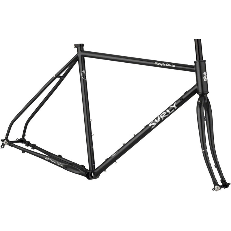 Surly Midnight Special Frameset – 650b/700c Steel Hi-Viz Black 64cm