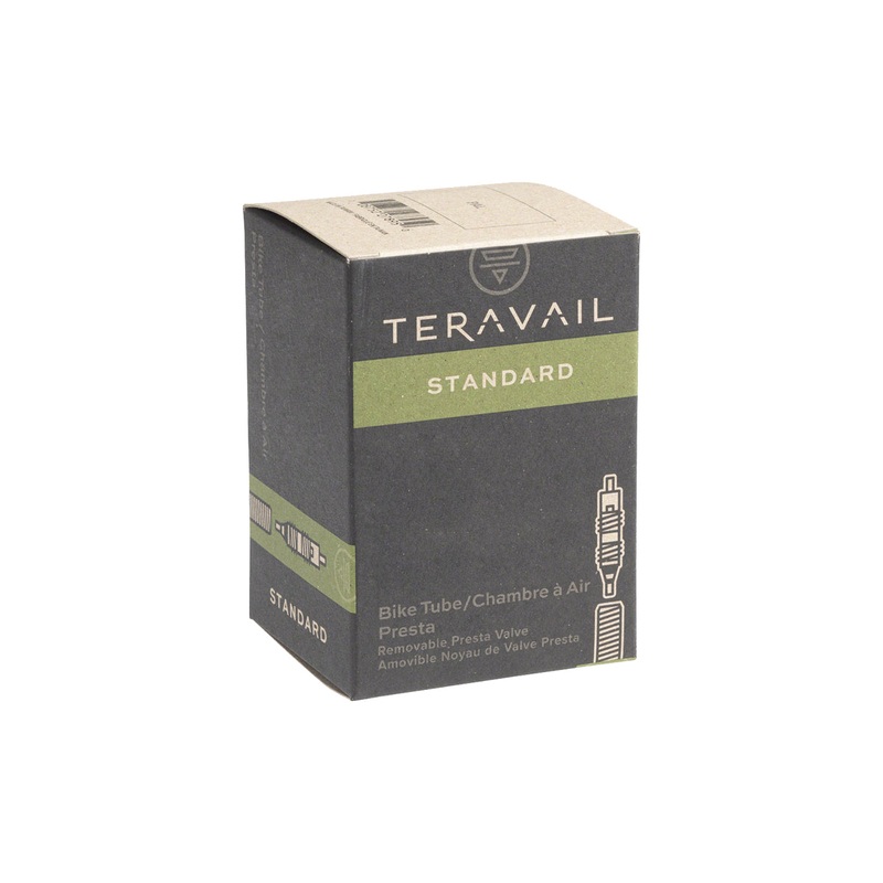 Teravail 20″ Presta Tube Black 1.25 – 1.5″ Presta
