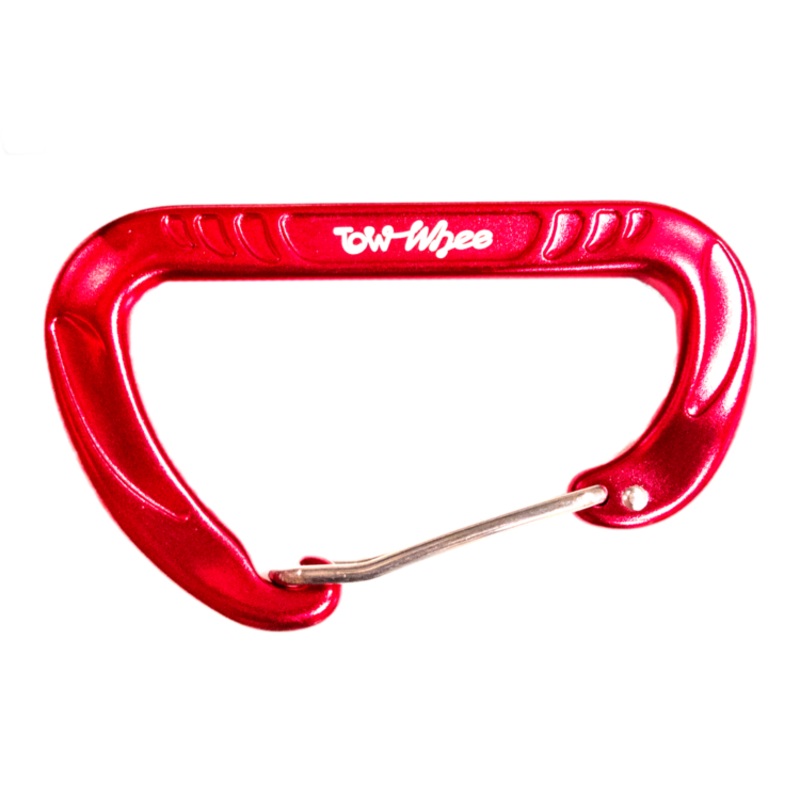TowWhee Extra Mini Carabiner – Red Red