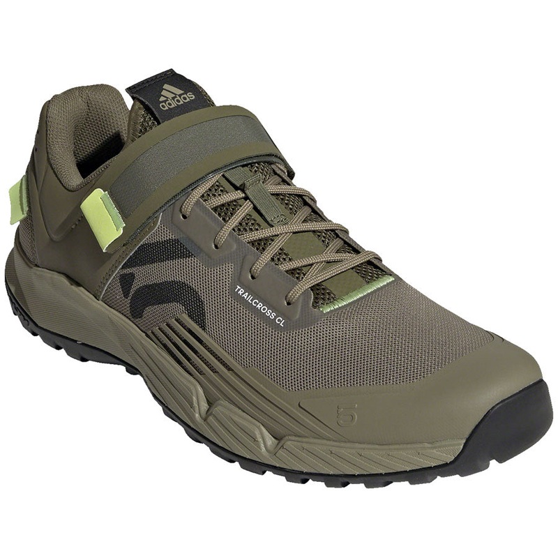 Five Ten Trailcross Mountain Clipless Shoes – Men’s, Orbit Green/Carbon/Pulse Lime, 8.5