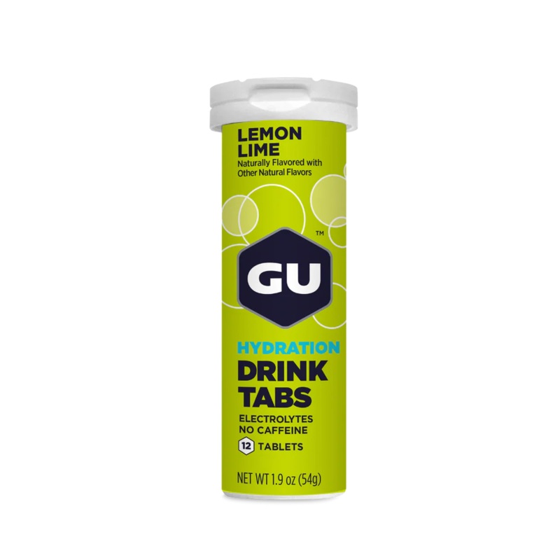 GU Hydration Drink Tabs – Lemon Lime Lemon Lime Box of 8
