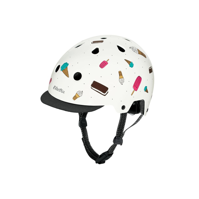 Helmet Electra Lifestyle Lux Soft Serve Small White CPSC