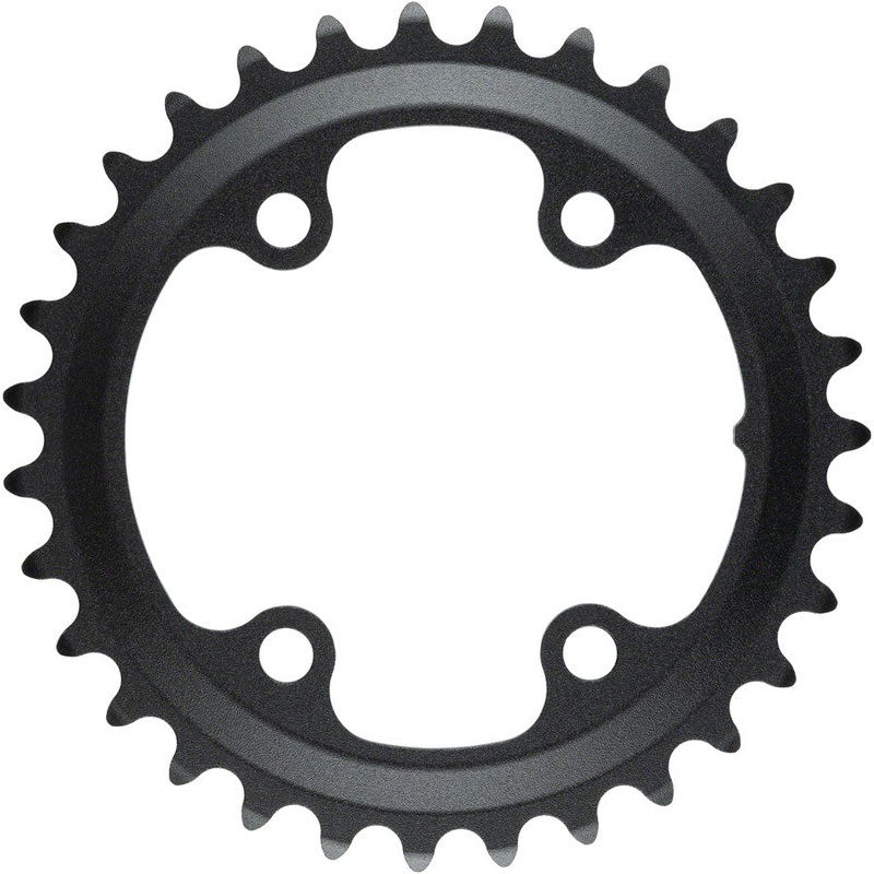 microSHIFT Sword Chainring – 31t, 80 Asym BCD, Inner ring for 2 x 9/10-Speed, Black