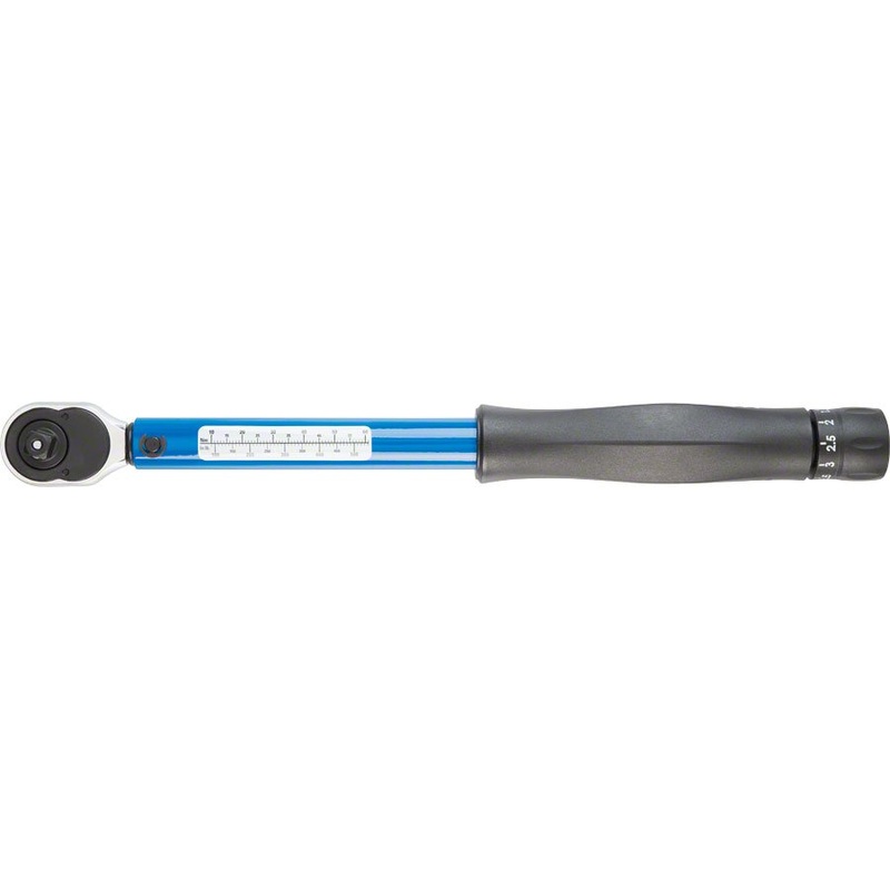Park Tool TW-6.2 3/8″ Ratcheting Click-Type Torque Wrench – 10-60 Nm Range