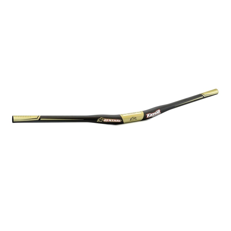Renthal Fatbar V2 Carbon Riser Handlebar – Black Black 800mm – 31.8mm 10mm Rise
