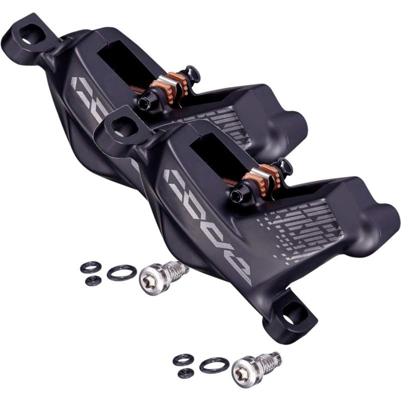 SRAM Code R/RSC Post Mount Hydraulic Brake Calipers Black, Heavy-Duty Performance, Compatible with Guide RE